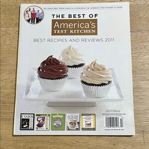 The Best of America's Test Kitchen Best Recipes and Reviews 2011